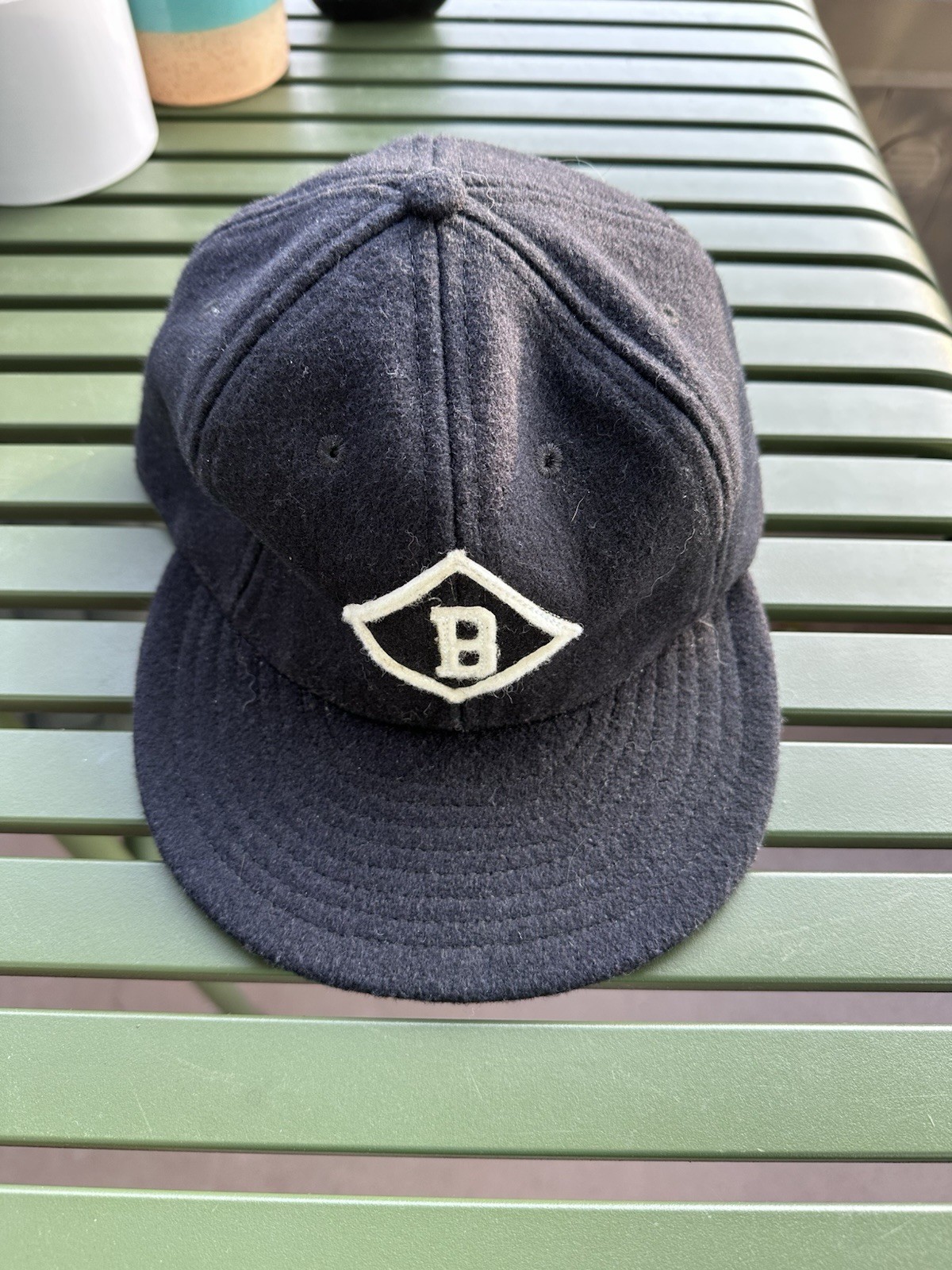 Ebbets Field Flannels Wool Fitted Baseball Cap Ha… - image 8