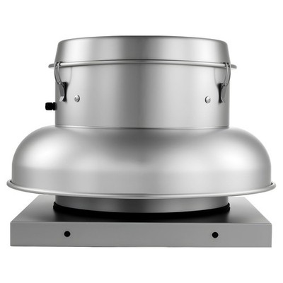 Compact Roof Exhaust Fan, 21in, 162W Motor, 500/900 CFM, for Garage Kitchen