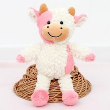 Cow Plush Doll Toy 11.8 Inch Stuffed Animal for Kids, Girls  Boys