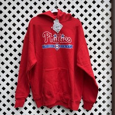 NWT Vintage Lee Sports Philadelphia Phillies Hoodie Sweatshirt Men’s Extra Large
