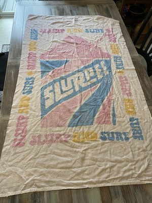Slurpee Vintage Beach Towel Slurp And Surf Used