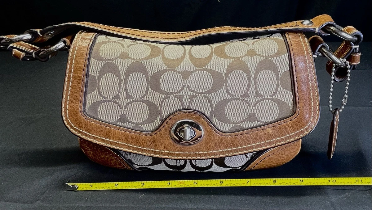 COACH⭐️ショルダーバッグ　シグネチャー ブラウン　ソーホー COACH（コーチ）の「ソーホー バッグ・シグネチャー ジャカード