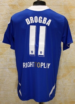 Chelsea FC 2012 Drogba 11 シャツ FC Chelsea 2012 UEFA CL final Munich jersey shirt Drogba #11 | eBay