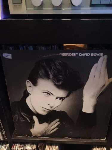 DAVID BOWIE HEROES 1st PRESSING VINTAGE 1977 LP VINYL RECORD AFL 1 2522 Waddell
