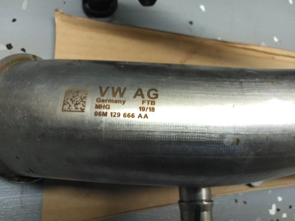 Audi RS5 B9 Engine Air Intake Manifold 06M129666AA 2018 - 2024 OEM - Image 3 of 4