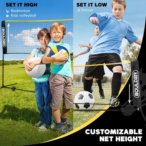 Rete Multisport Portatile - Altezza Regolabile - 10ft - Foto 11 di 11