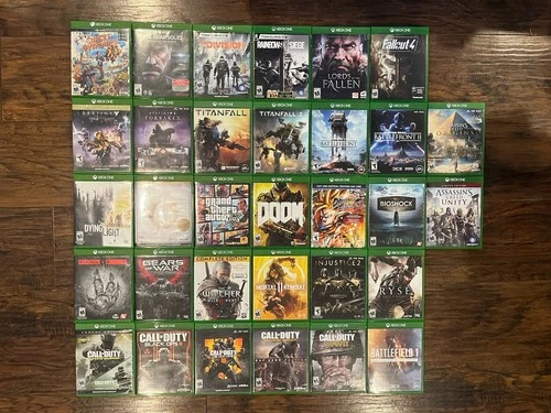 LOT: 32 Xbox One / Series X Games - Mortal Kombat, Witcher, Bioshock, DOOM, COD