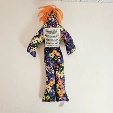 Dammit Doll Stress Relief Plush 12 Inch Floral