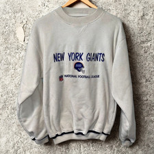 New York Giants Crewneck Sweatshirt Men's Size M Vintage Logo Athletic Proline