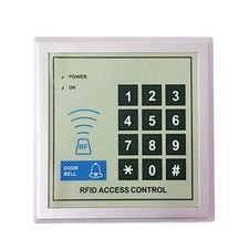 Electric Door Access Control System Kit Set RFID Keypad Magnetic Lock 10 Keyfob