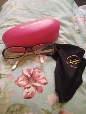 Juicy Couture Eyeglasses Frames 53-16-135 with case n cloth