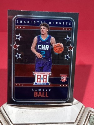 LaMelo Ball, Rookie Card, Hometown Heroes, Card #553, Chronicles, Panini, 2021.
