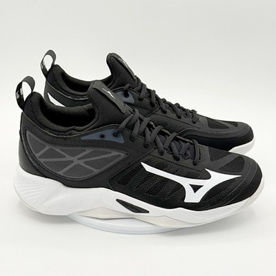 Mizuno Wave Dimension Volleyball Shoes Size 9.5 Womens Black White NEW