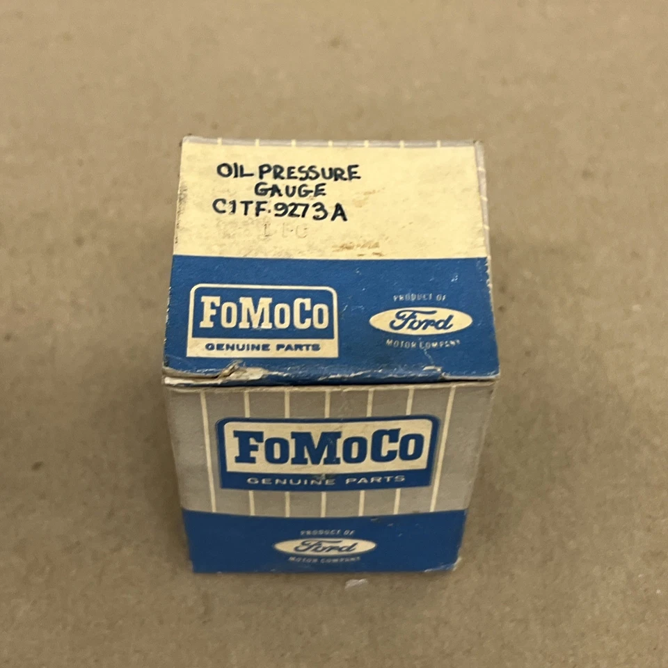 FORD C1TF-9273-A 1961-1964 CAMIONETA PICK-UP FORD F100 MEDIDOR DE PRESIÓN DE ACEITE NUEVO DE STOCK Foto 4 de 4