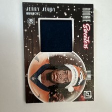 Panini Donruss Jerry Jeudy #SW-JJ Rookie Sweaters Broncos NFL Football Card