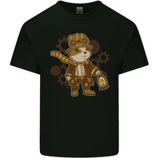 Camiseta de algodón ligero Steampunk Hamster para hombre