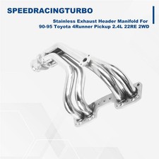 Stainless Exhaust Header Manifold For 90-95 Toyota 4Runner Pickup 2.4L 22RE 2WD