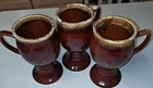 Hull Pottery  Irish Pedistal Coffee Mugs