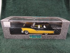 Vitesse 1956 Ford Fairlane Sunliner Convertibe #022 Black/Yellow 1/43 Scale NIB