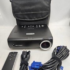   GREAT  ASK PROXIMA C250 DLP PORTABLE PROJECTOR, REMOTE, CASE, CABLES  