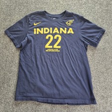 Nike Indiana Fever Caitlin Clark 22 Explorer Edition T Shirt Navy Blue Womens M