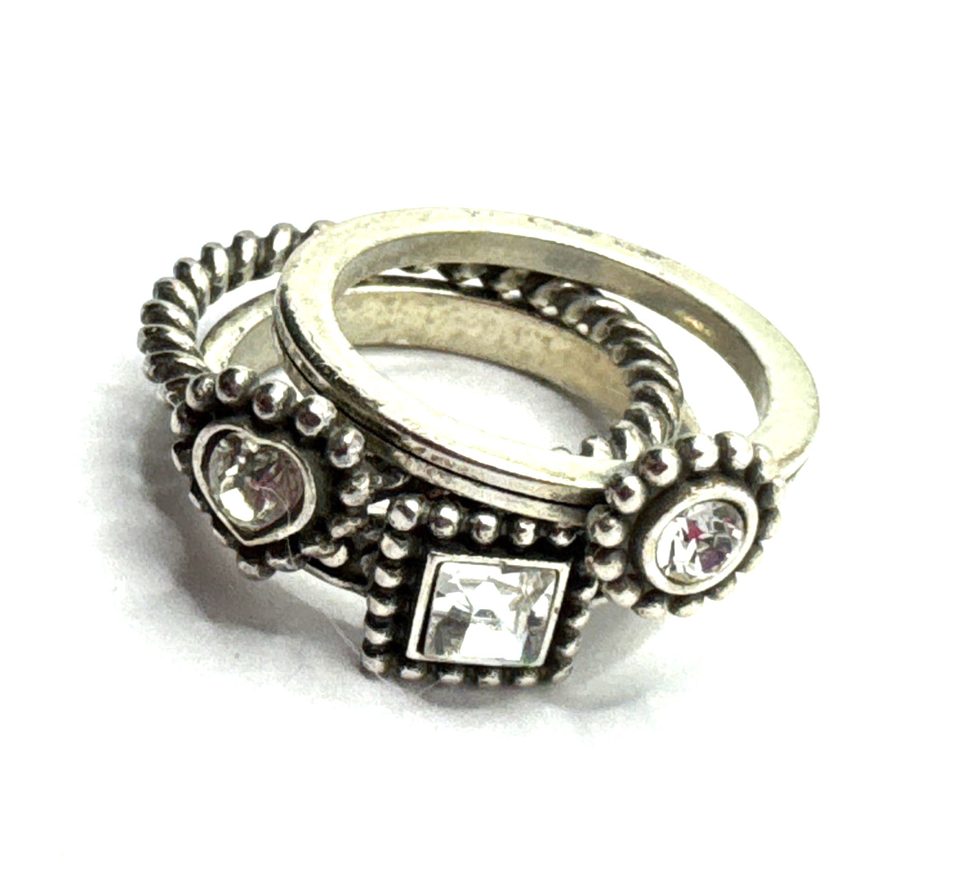 Brighton Monte Carlo Twinkle Stackable Thin Silve… - image 7