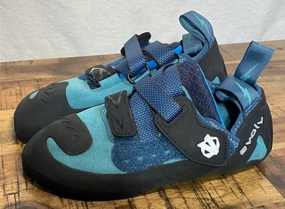 Evolv Kira Climbing Shoes Women s Size 6 Teal Black