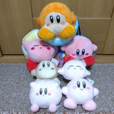 Kirby Plush Toy Set 7 Pieces Collectible Authentic Japan Character Merchandise