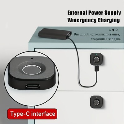 1x Smart Keyless Fingerprint Drawer Lock Mini Access fits Home & Office Cabinets