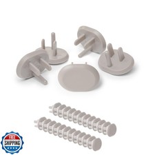 Ubbi Outlet Covers for Child Safety, Plug Protectors, Baby Proofing, Safe and