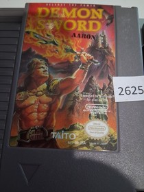 retro Nintendo games  Demon Sword & Gauntlet NES  bc21 26256