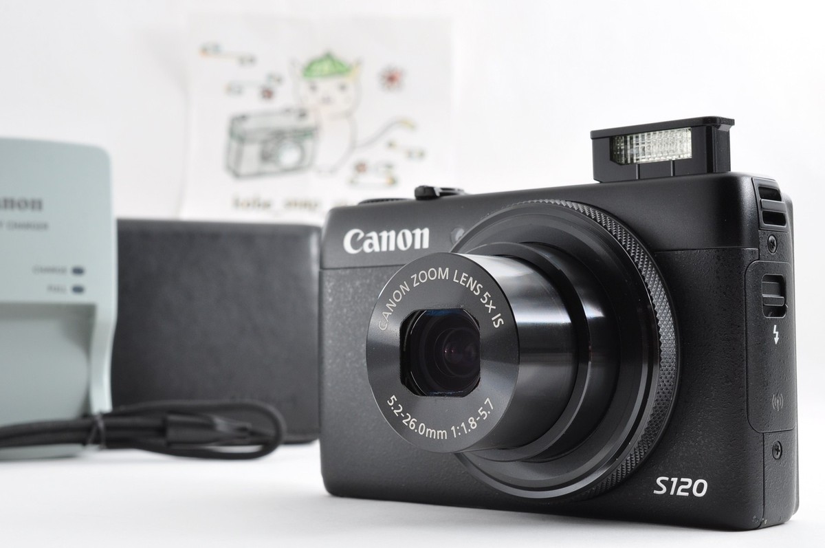 Canon PowerShot S120 Compact Camera Mint Tested Working Sharp