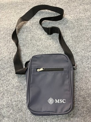 MSC Voyagers Camera Bag Pouch Small with Shoulder Strap Blue Rare