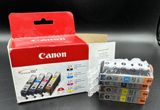 NEW/OPEN BOX  Canon 2946b004 CLI-221 4 Pack BCYY Ink Cartridge Gen-NO Magenta
