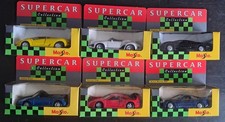 6 modellini Maisto 1:43 Supercar Collection 
