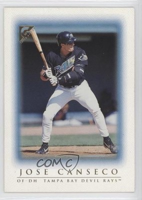1999 Topps Gallery Jose Canseco #62 0e3