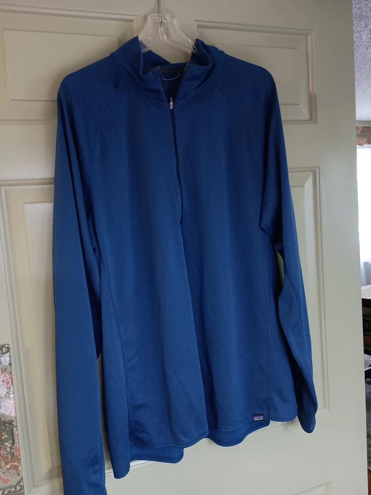 Patagonia Capilene Base Layer 1/4 Zip Long Sleeve Blue Men’s Size XXL