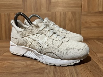 Sz 6.5 Asics Gel Lyte V 5 Tan Reptile Skin White Snakeskin Women's Shoes H7E8L
