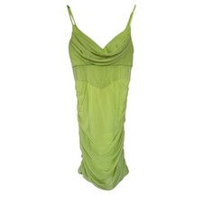 Hello Molly M Next Level Me Mini Dress Bodycon Clubwear Rave Party Green