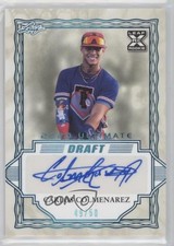 2020 Leaf Ultimate Draft Platinum Spectrum 49/50 Carlos Colmenarez Auto 0tg5