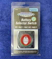   NEW  Shoreline Marine SL30603 Battery Selector Switch, 2 Battery, 200 AMP
