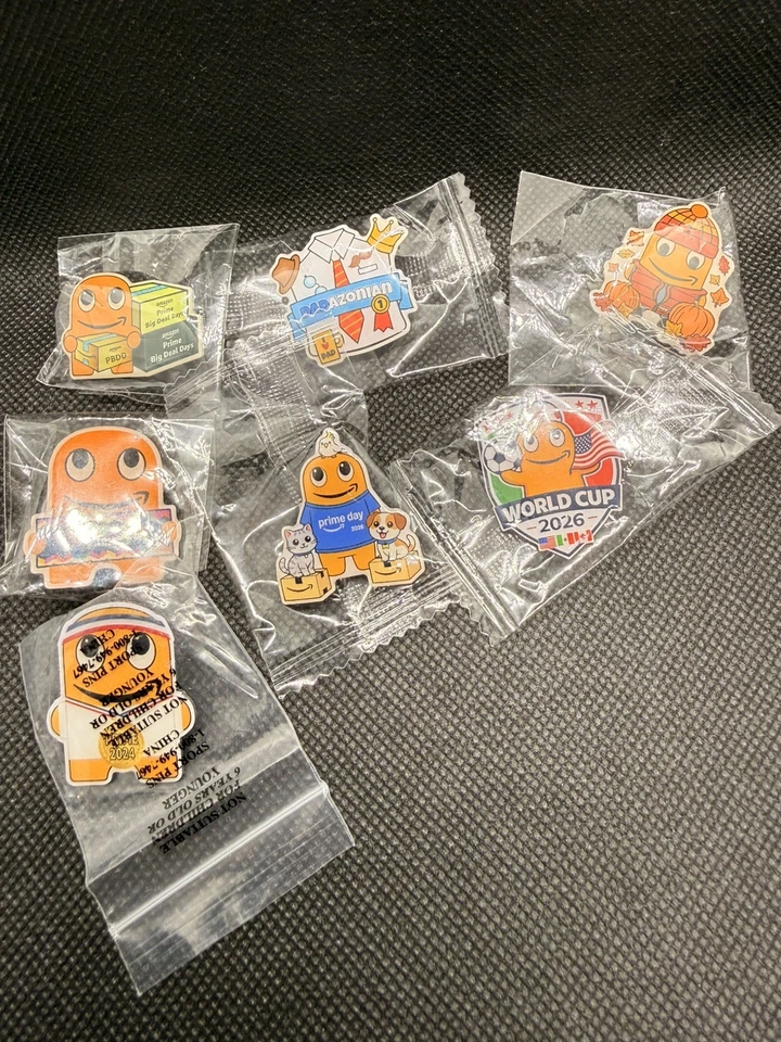 Amazon Peccy Pin lot - #1 Dad+Thanksgiving+Prime Day 24/26+World Cup + Hispanic - Image 1 of 1