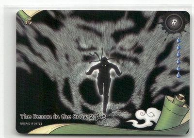 #ad The Demon in the Snow NRSA01 R 047L1 Naruto Kayou English Heaven Scroll Series 1 $3.00