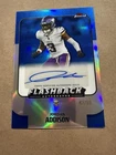 2025 Topps Finest Football Blue Refractor Jordan Addison #FBA-JA