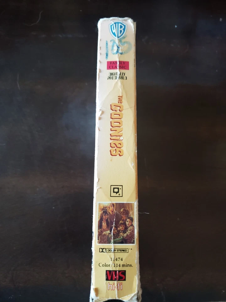 The Goonies 1985 VHS Extremely Rare Hard To Find Original Release Version - Image 3 of 4