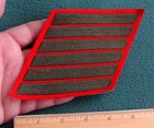 Embroidered Patch US Marine Corps USMC Service Stripes Single Hash Mark Military — photo 1