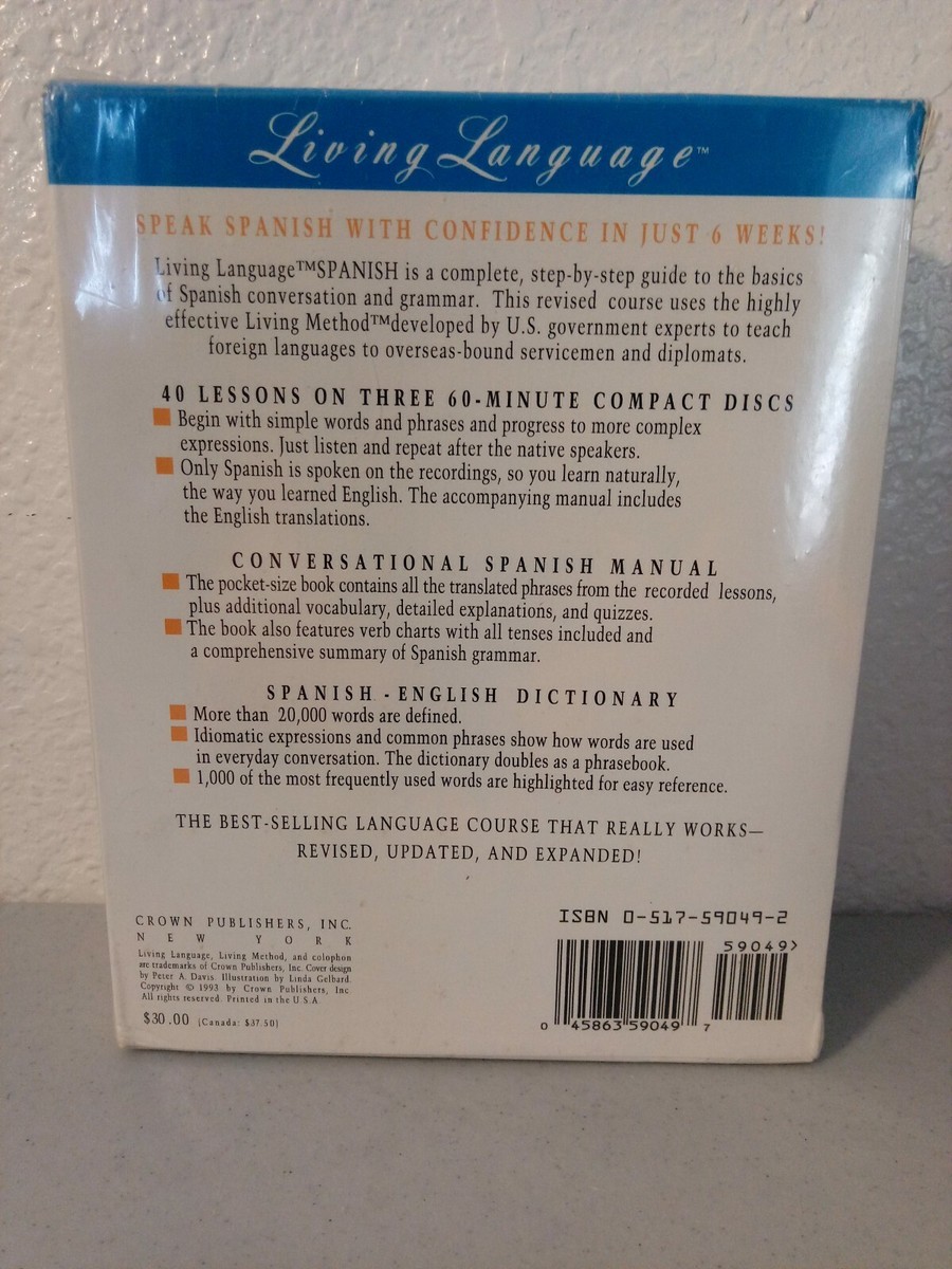 Living Language Spanish : The Complete Living Language Course by