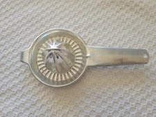 Vintage 1920s FOLEY CITRUS Reamer Squeezer Juicer~Aluminum Metal Utensil Barware