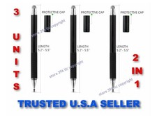 2 in 1 Universal Touch Screen Pen Drawing Stylus iPad Android Tablet 3 Units 
