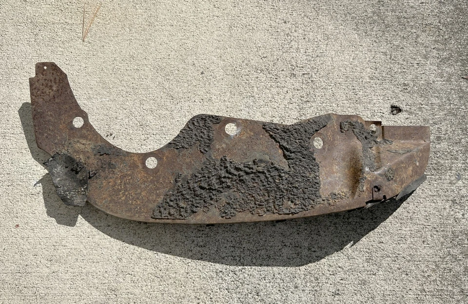 1964 Plymouth Fury Belvedere Savoy RH Passenger Side Fender Splash Shield 64 426 - Image 2 of 4